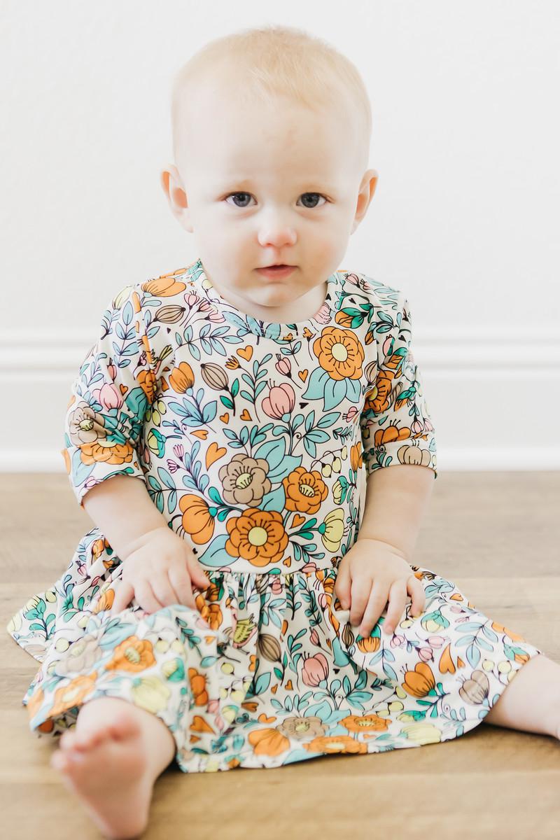 Vintage Vibes Bodysuit Dress