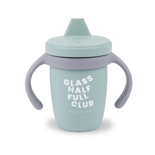 Glass Half Full Sippy Cup