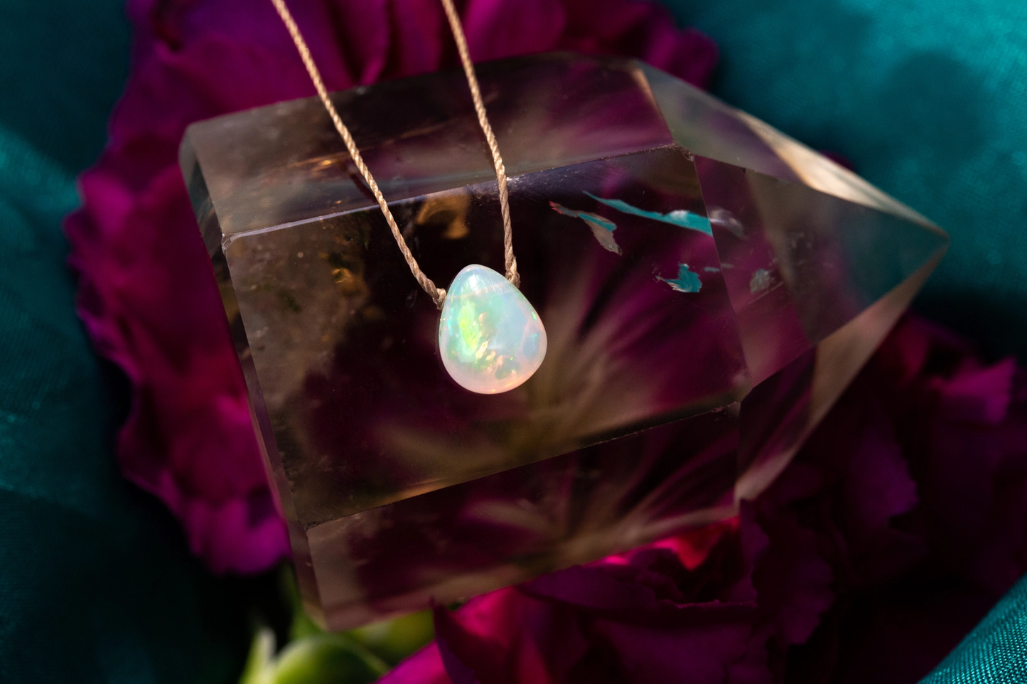 Ethiopian Opal Luxe Necklace for Amazing Mom