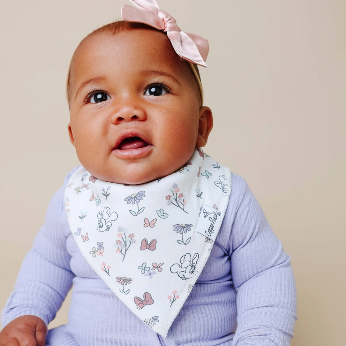 Minnie Mouse Baby Bandana Bib Set 4pk