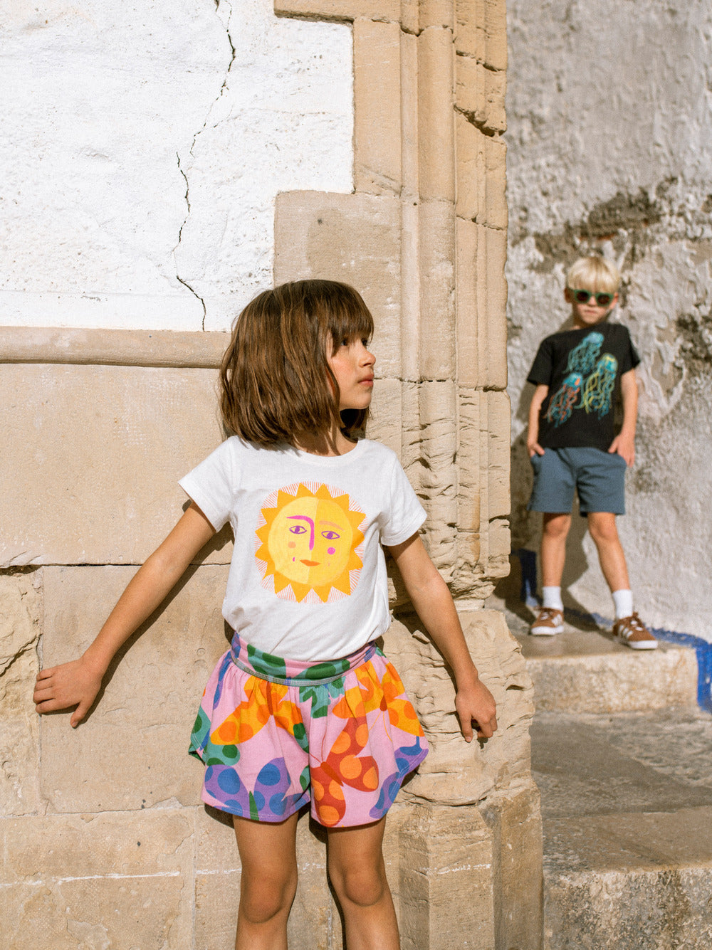 Girls Sol de la Rambla Graphic Tee