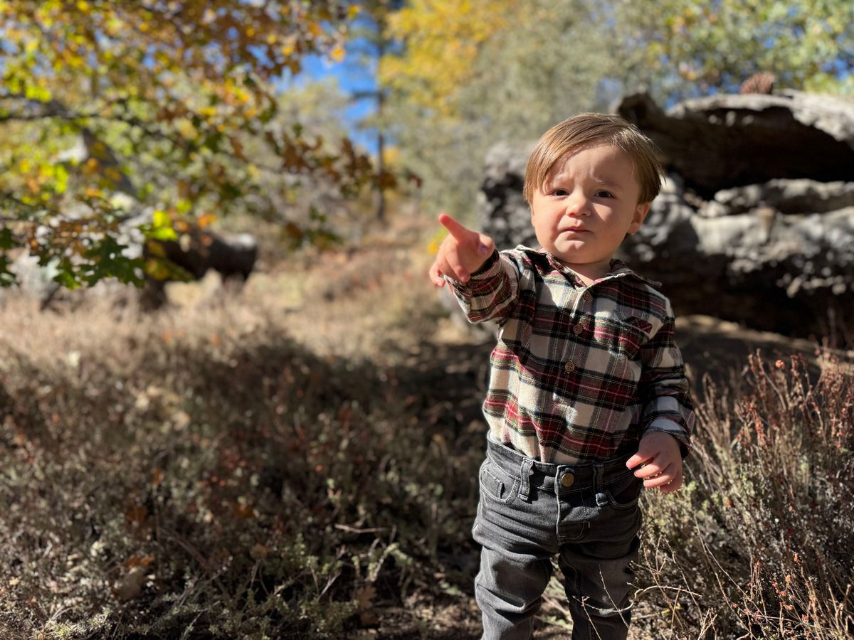 Baby Jasper Plaid Onesie