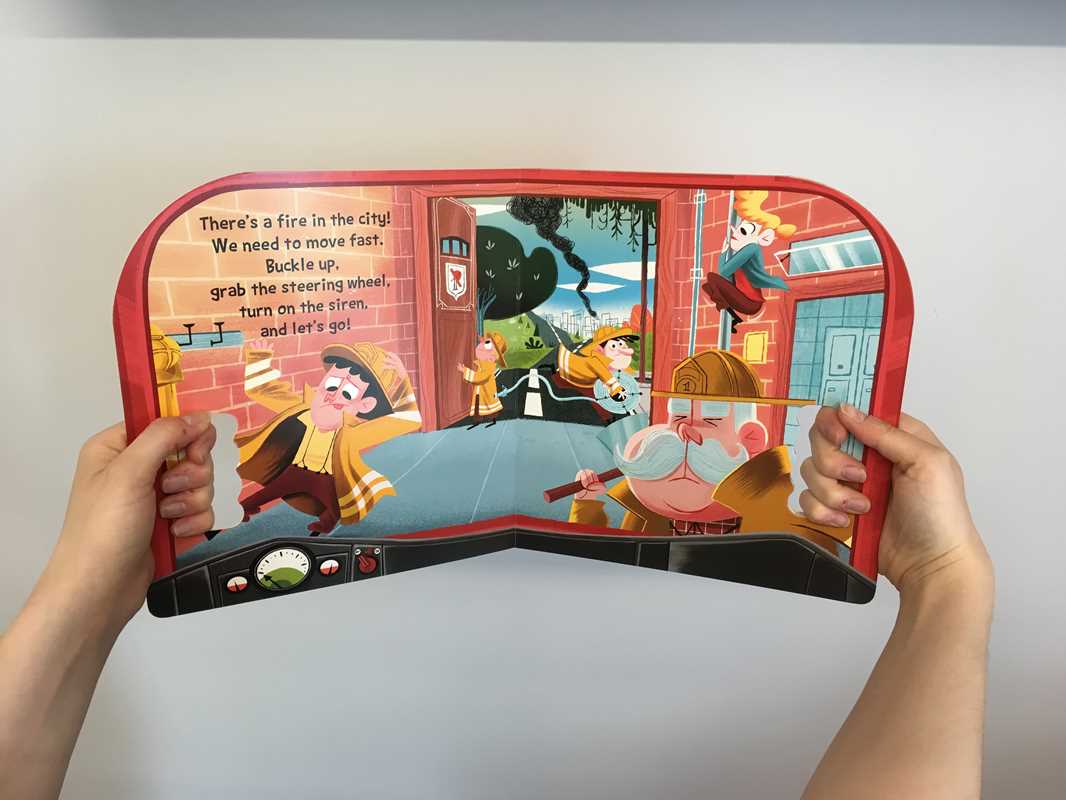 Fire Truck To the Rescue Book