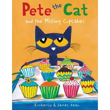 Pete the Cat and the Missing Cupcakes Book