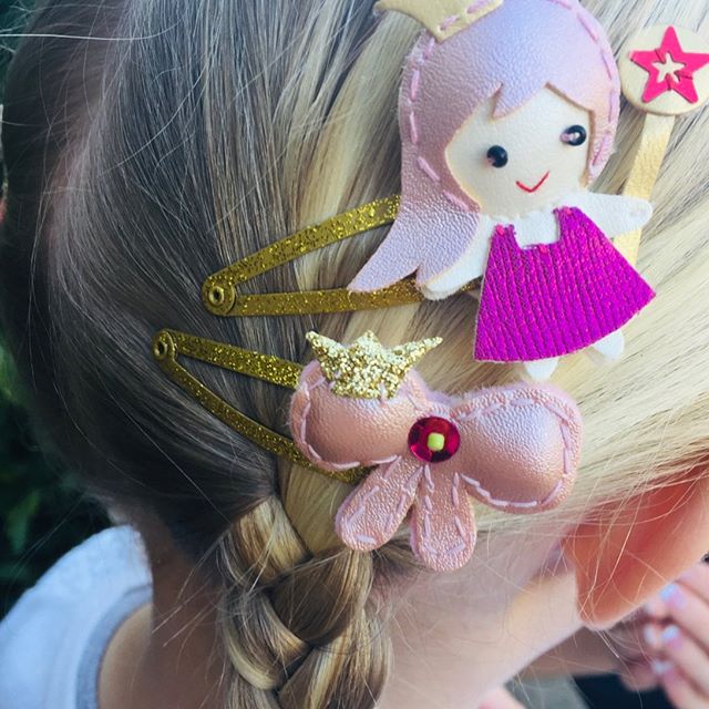 Princess Trio Hair Clips