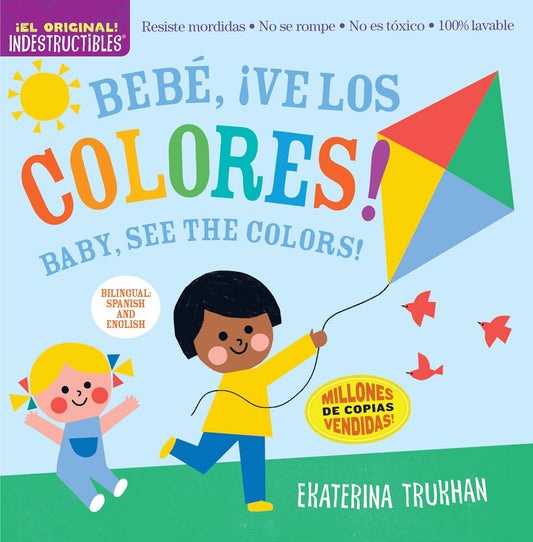 Indestructibles Book - Bebe, Velos Colores!