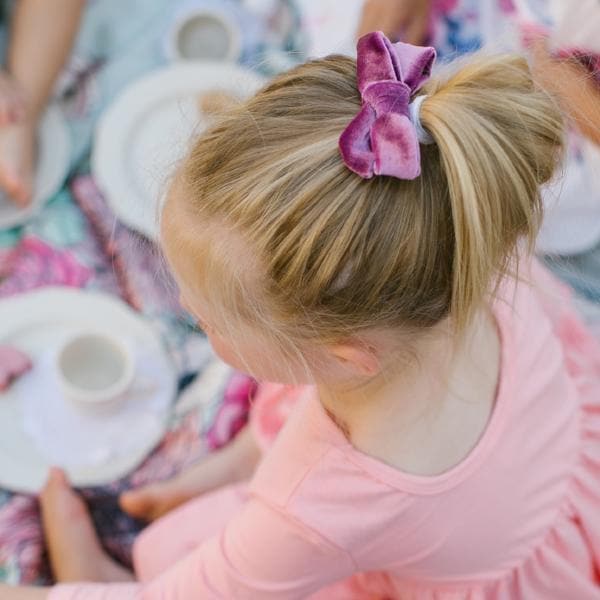 Velvet Bow Hair Clip