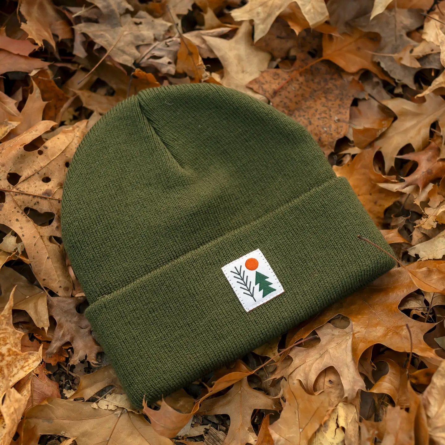 Kids Evergreen Cuffed Beanie