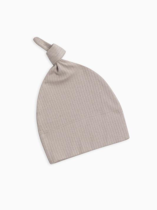 Ribbed Baby Knotted Hat