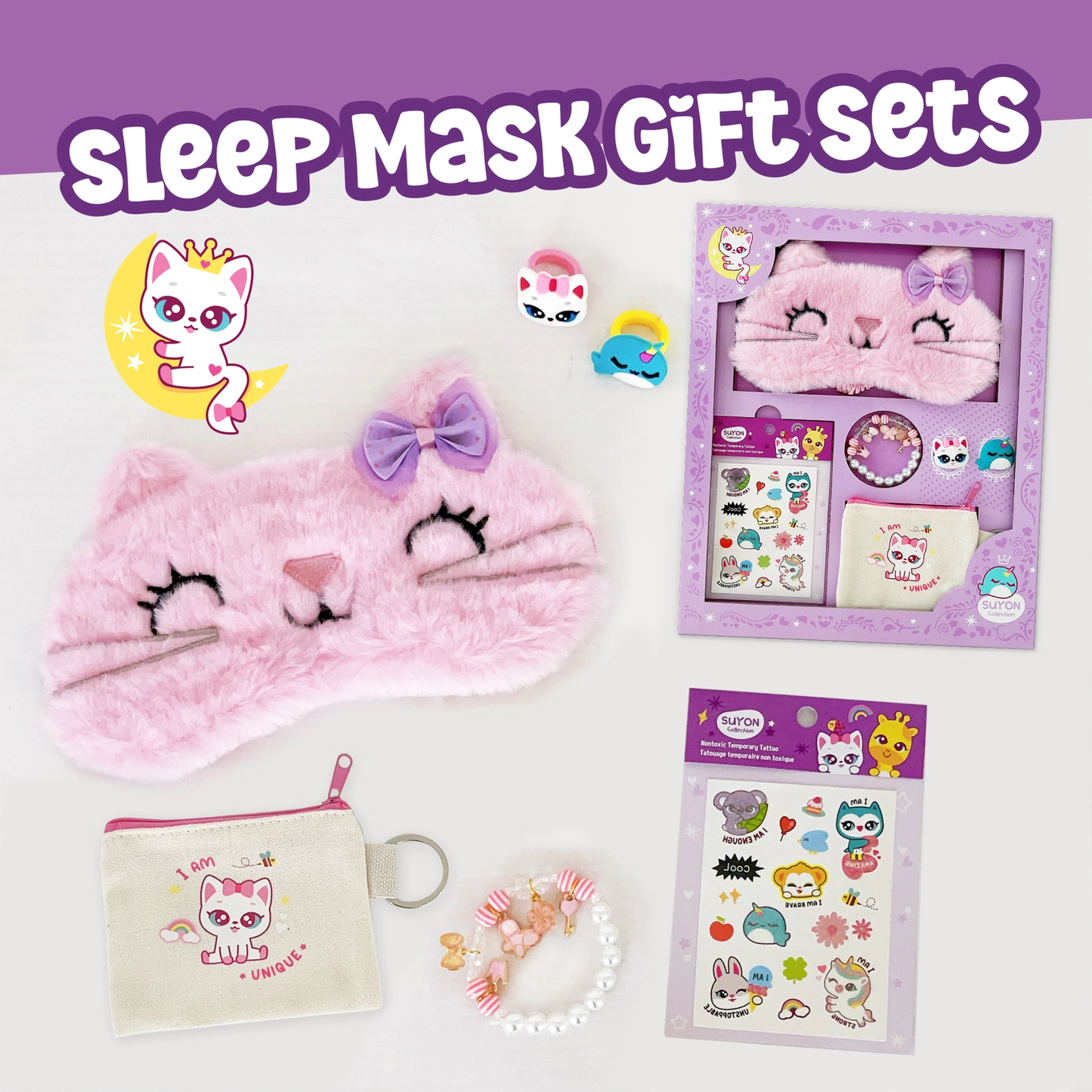 Kids Sleep Mask Gift Set