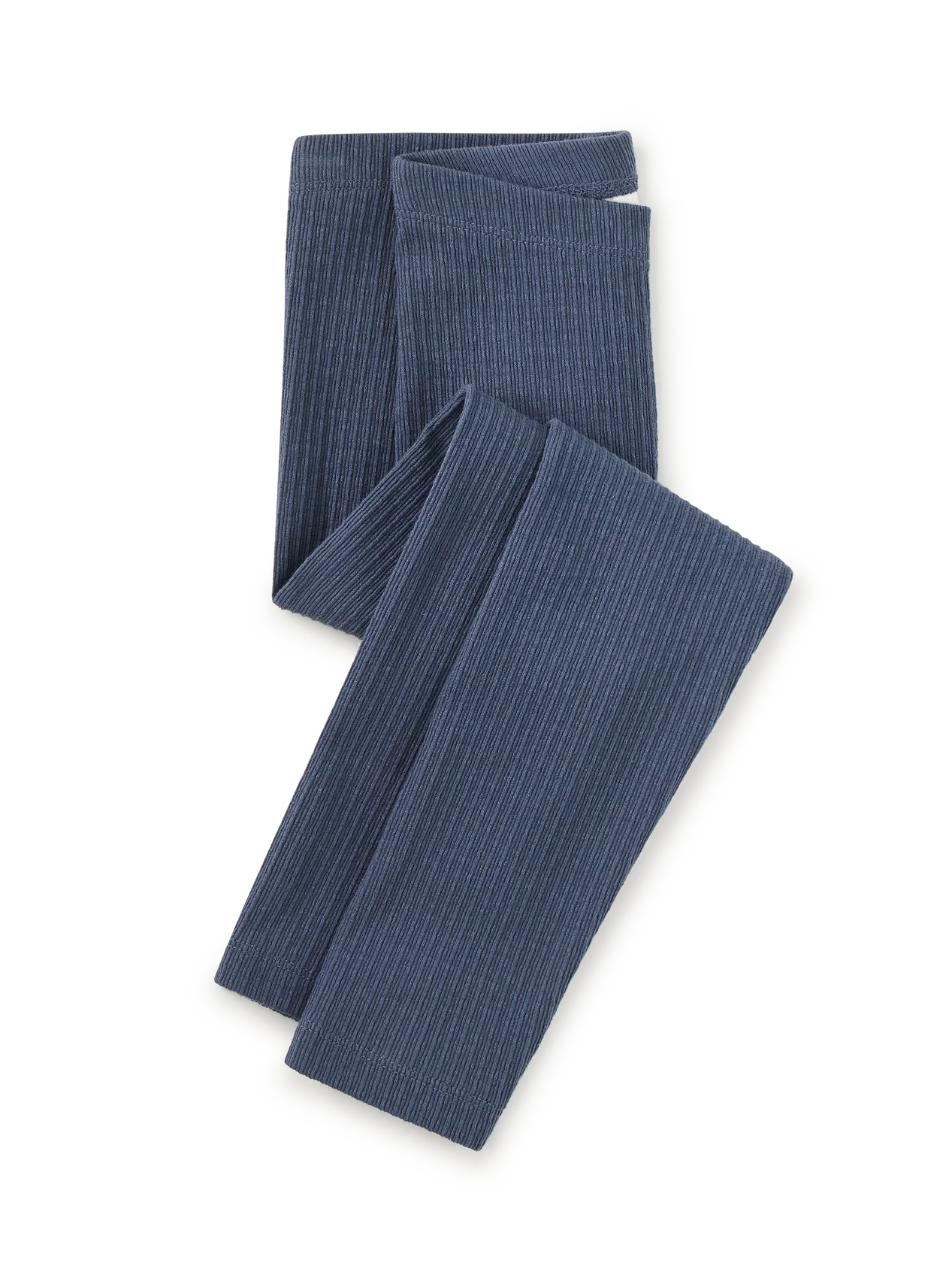 Girls Triumph Blue Ribbed Leggings