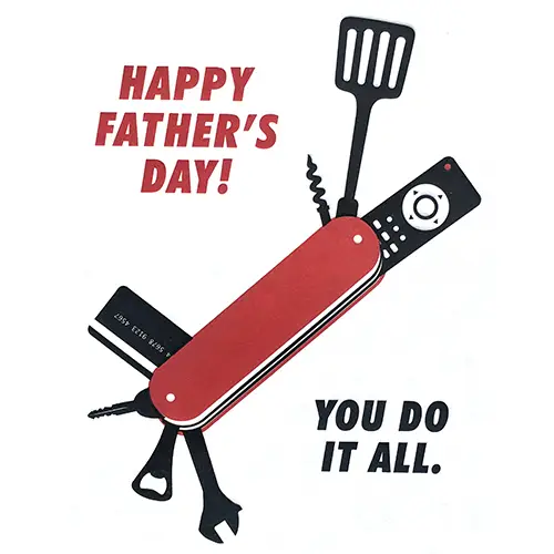 Do It All Dad Card