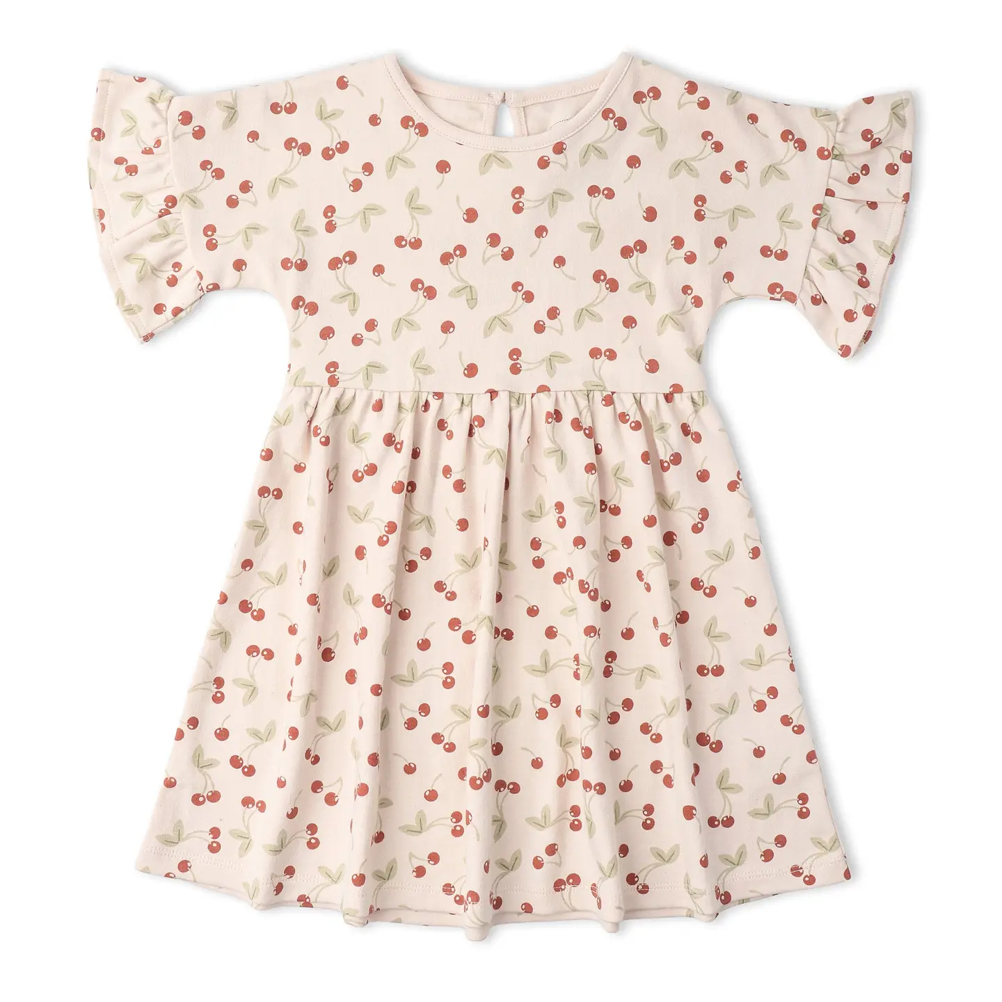 Girls Organic Cherry Dress