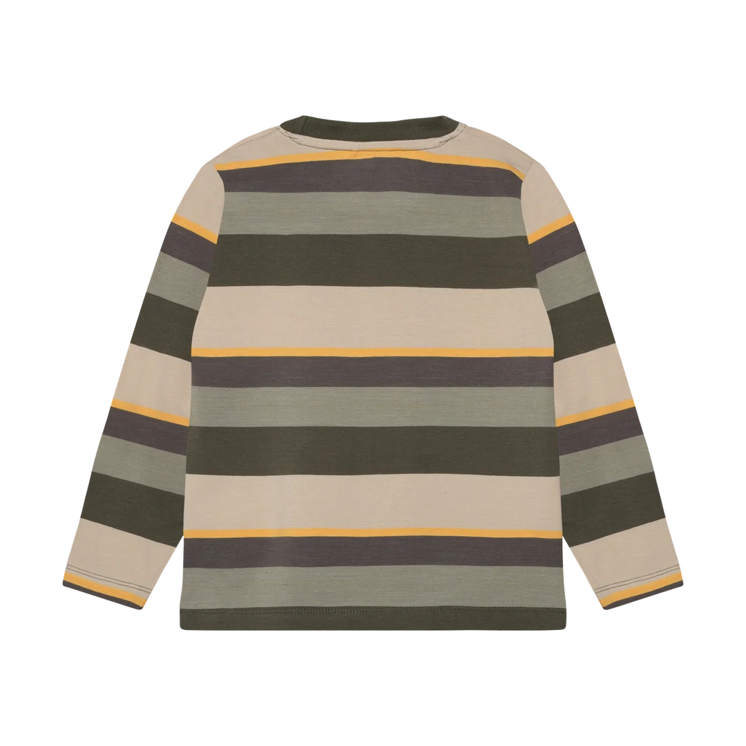 Boys Striped Long Sleeve Tee