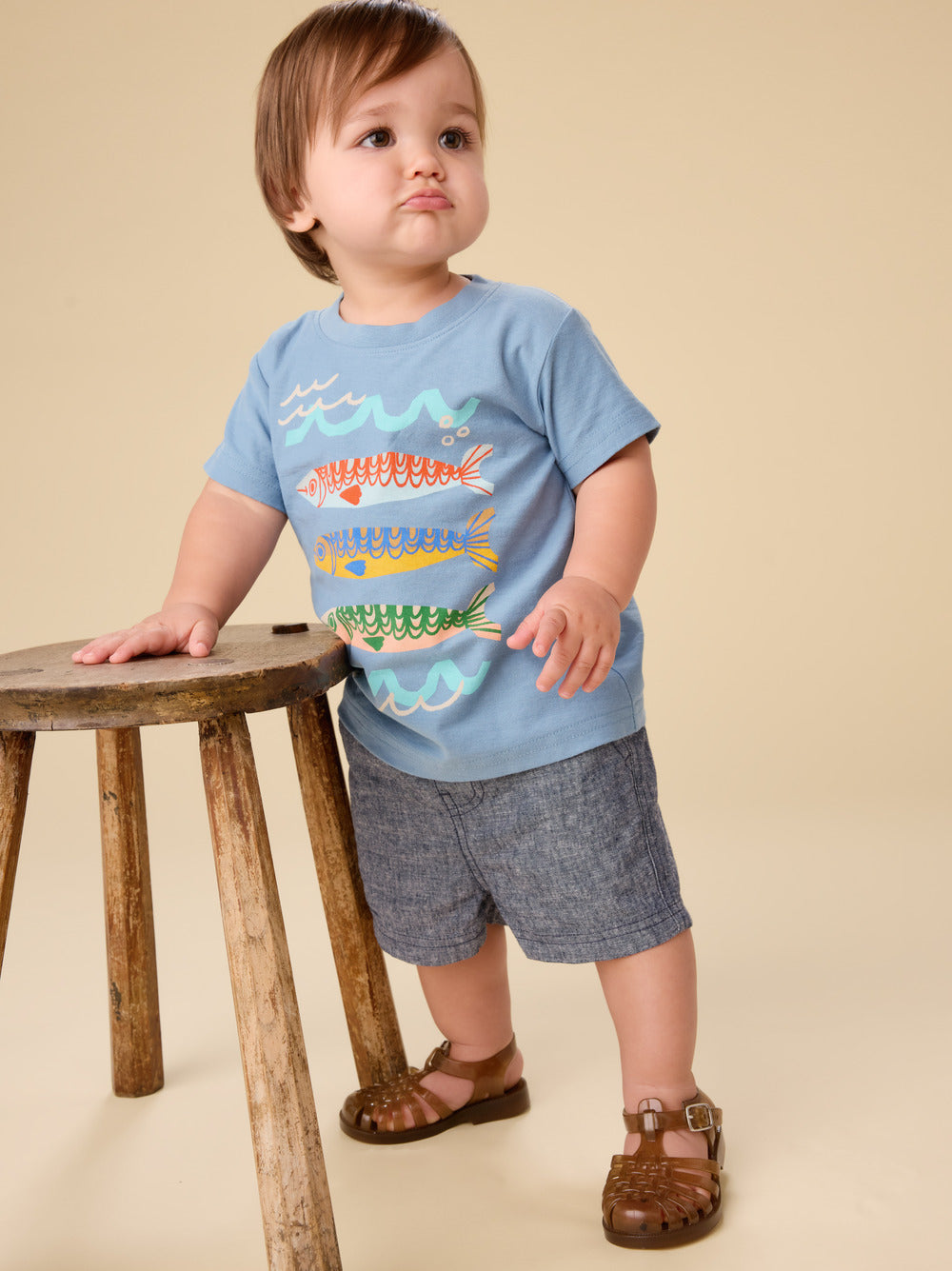 Kids Sardinas Del Sur Fish Graphic Tee