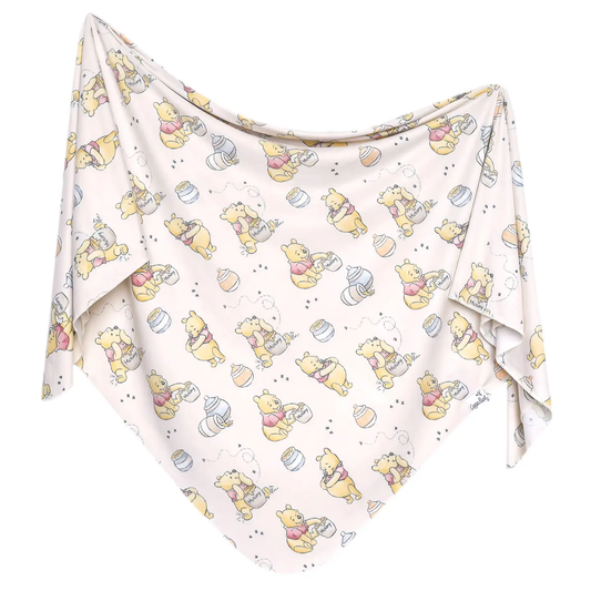 Winnie the Pooh Hunny Knit Swaddle Blanket