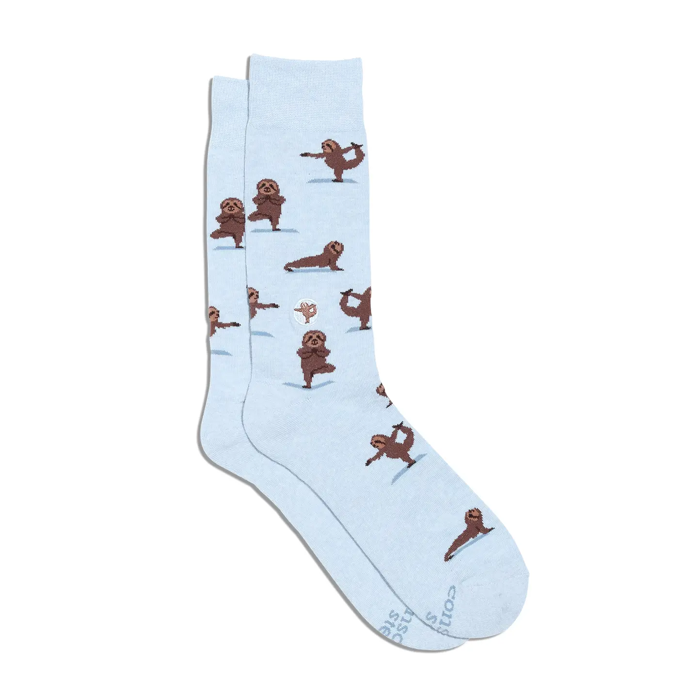 Socks That Support Mental Health - Yoga Sloths