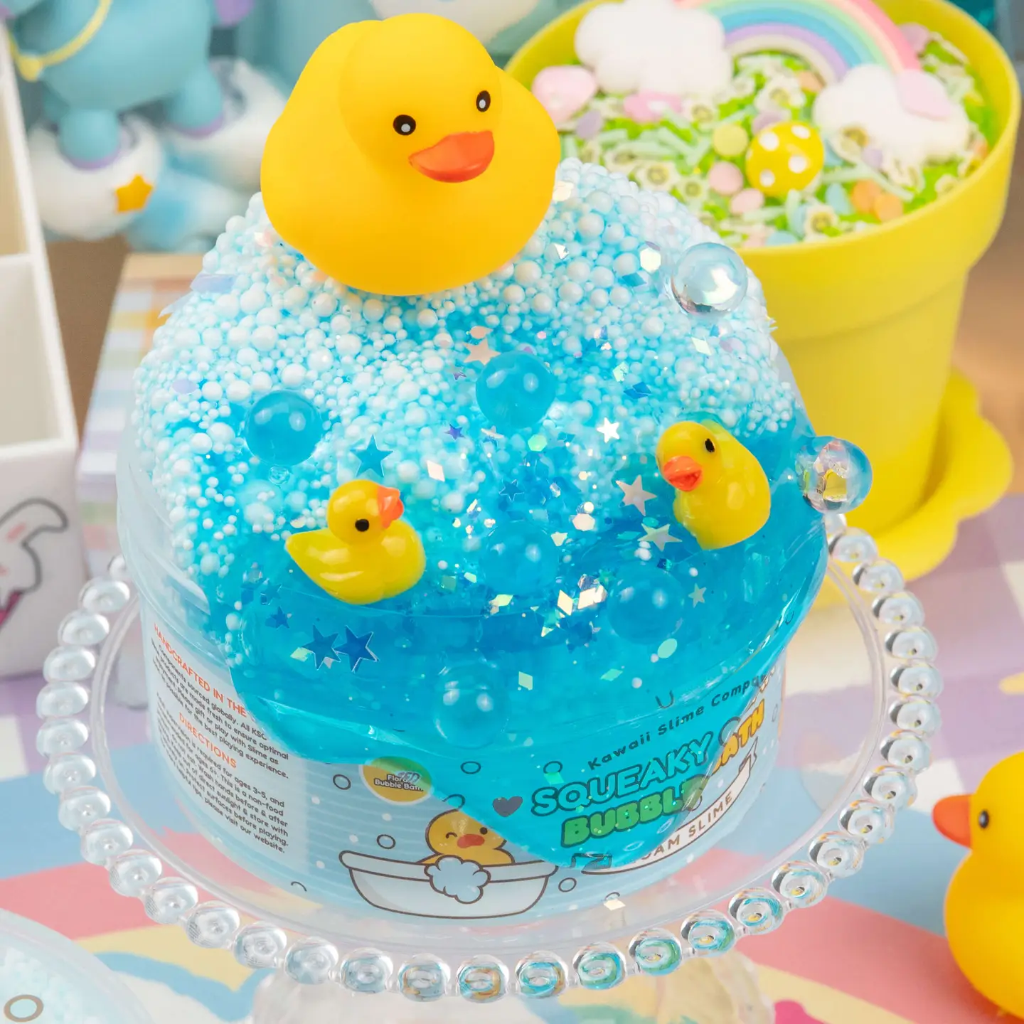 Squeaky Clean Bubble Bath Floam Signature Slime
