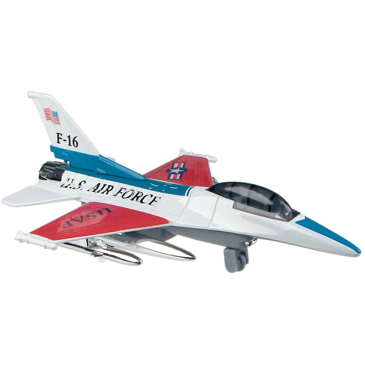 Air Force Flier Pull Back Airplane