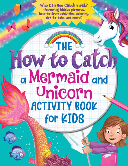 How to Catch Mermaid Unicorn Activity Book