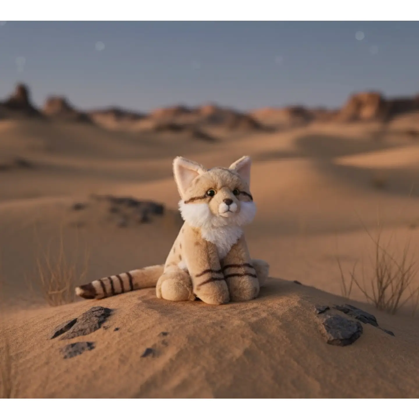 Wild Onez Sand Cat Stuffed Animal