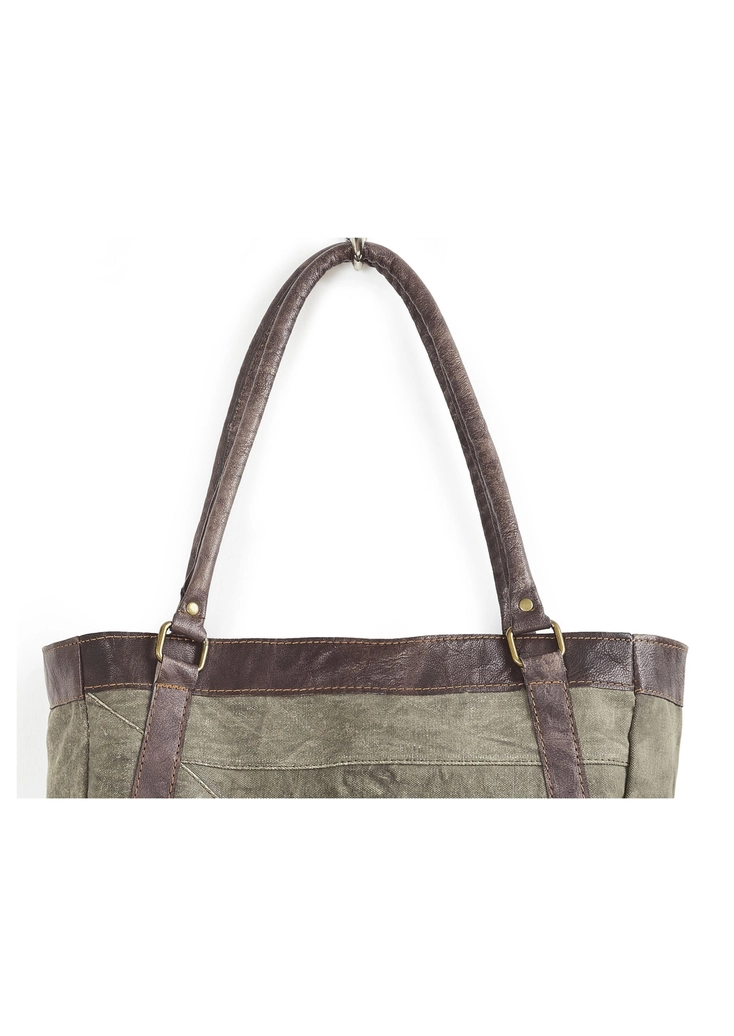 Live Love Wander Canvas Tote