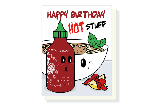 Happy Birthday Hot Stuff Card