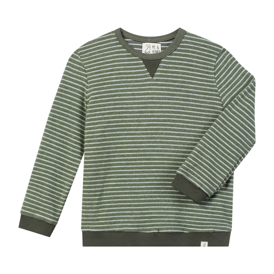 Boys Green Tarquin Sweatshirt