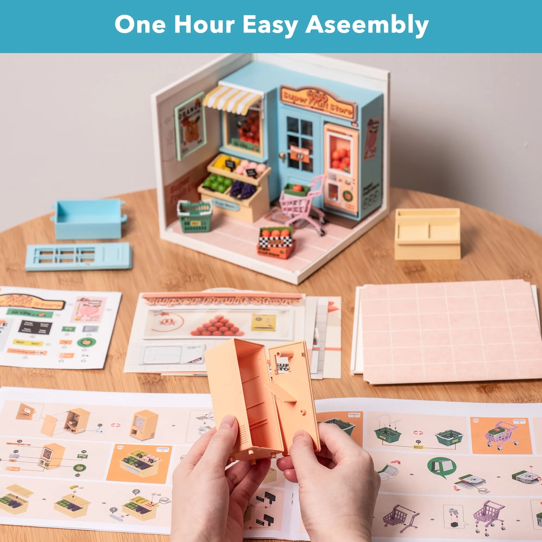 Miniature House Kit: Daily VC Fruit Store