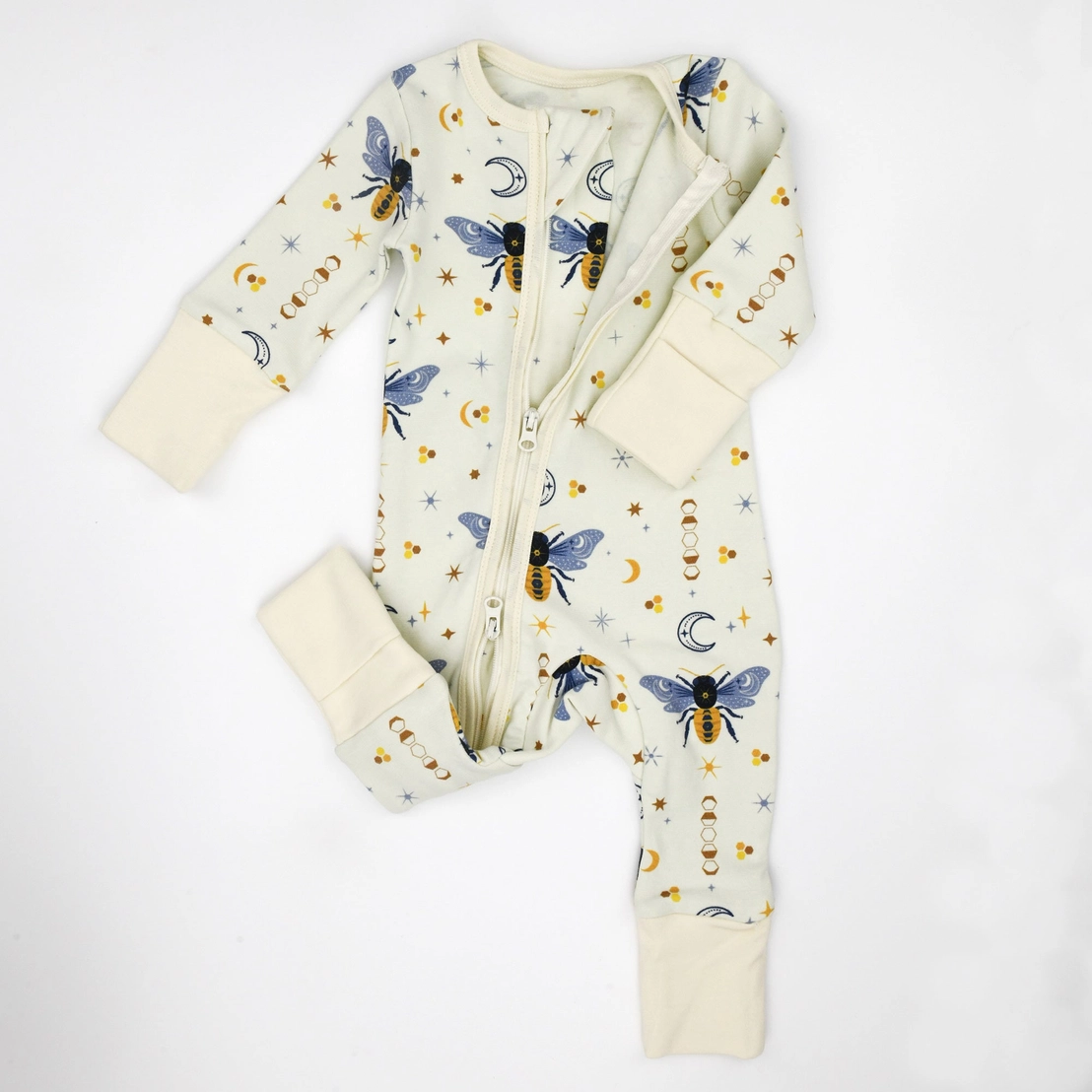 Organic Baby Sleeper Indus Bee + Moon