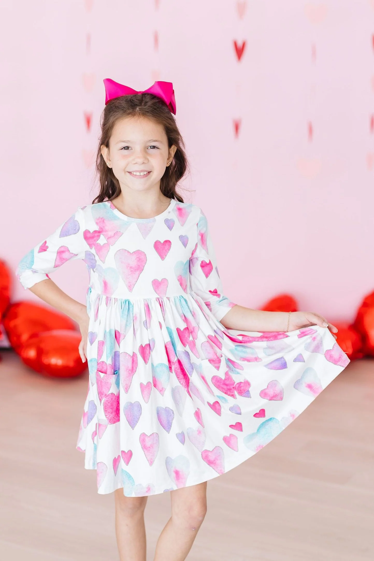 Girls Light Hearted Twirl Dress