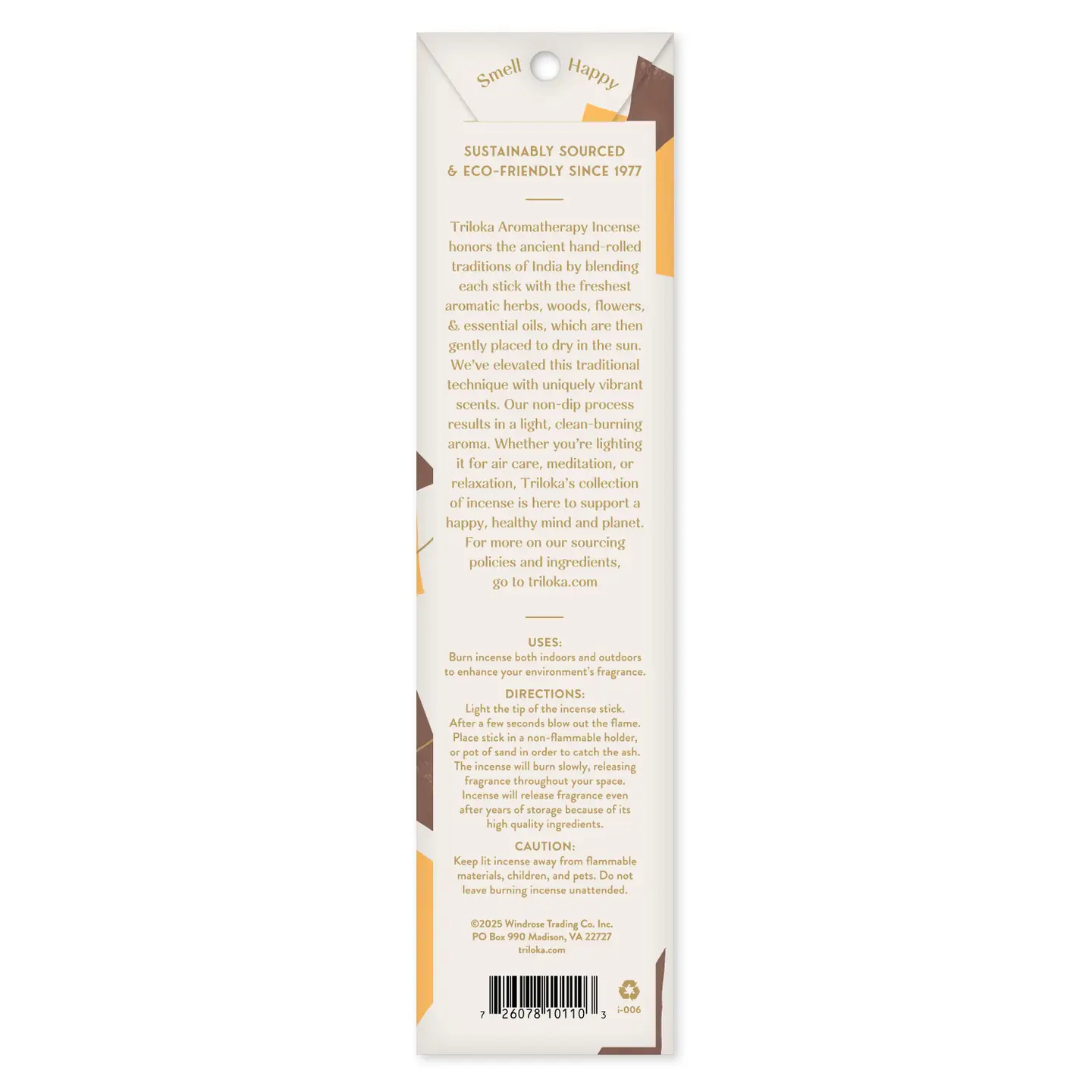 Frankincense & Myrrh Herbal Incense