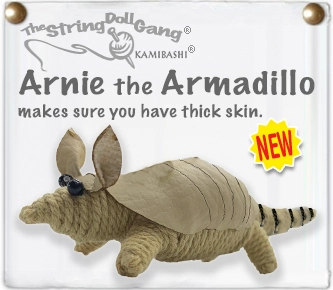 Arnie Armadillo String Doll