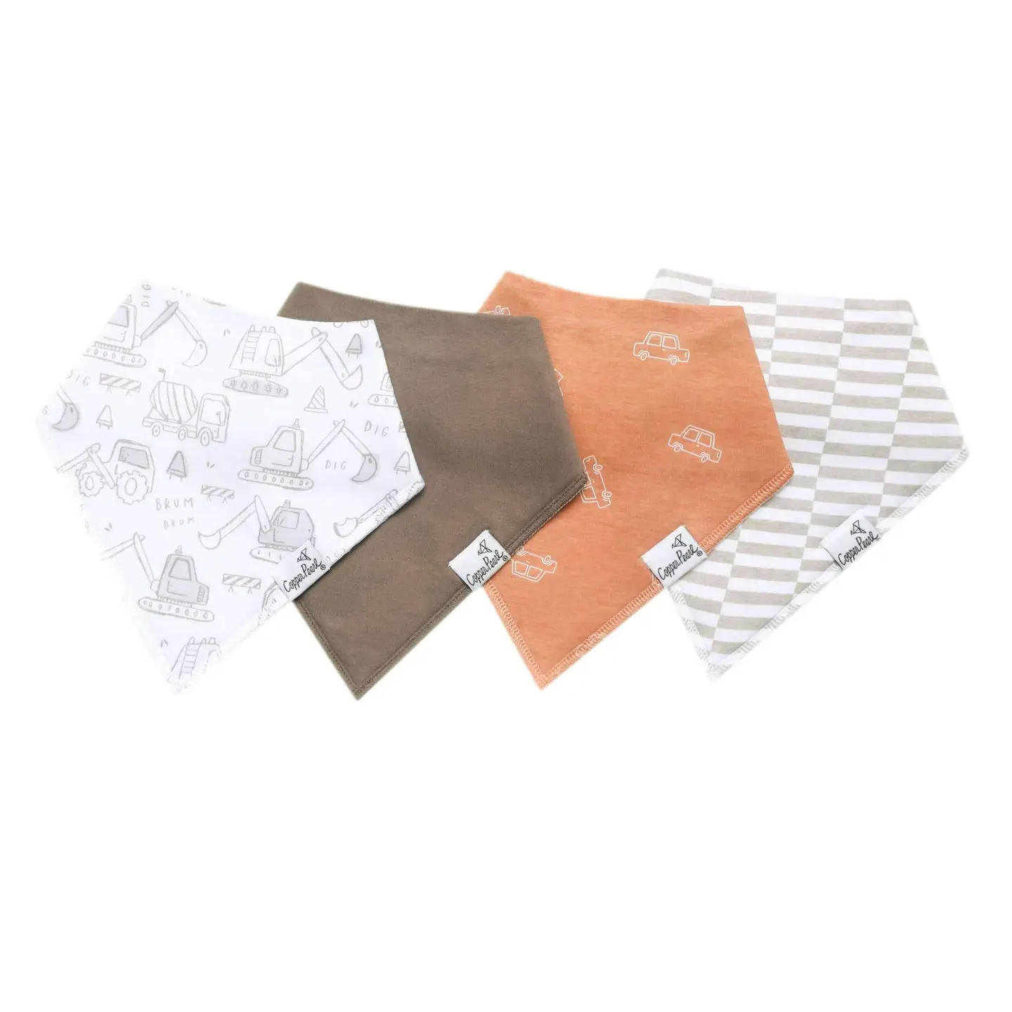 Gage Baby Bandana Bib Set 4pk