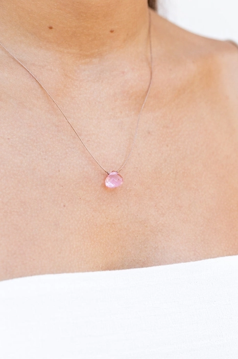 Soul Shine Necklace Rosy Pink for Fierce