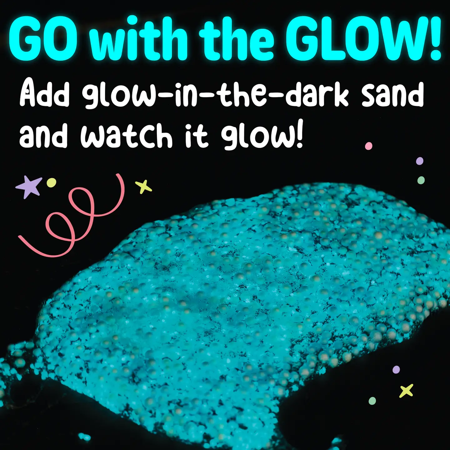 DIY Glowing Squishy Slime Mini Kit