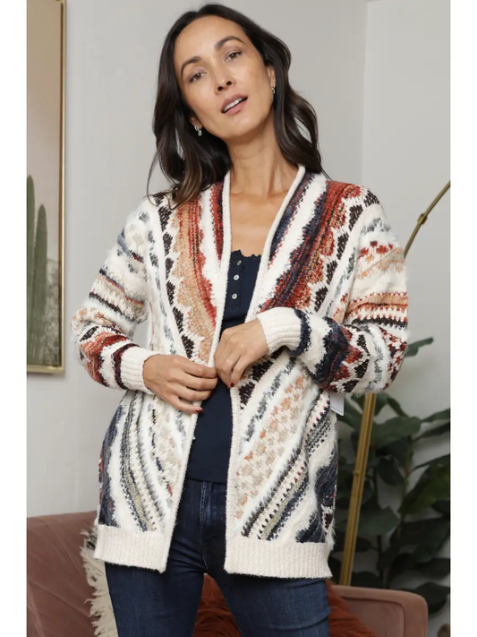 Cozy Soft Cardigan Sweater with Pockets