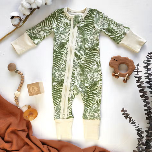 Organic Baby Sleeper Ferns