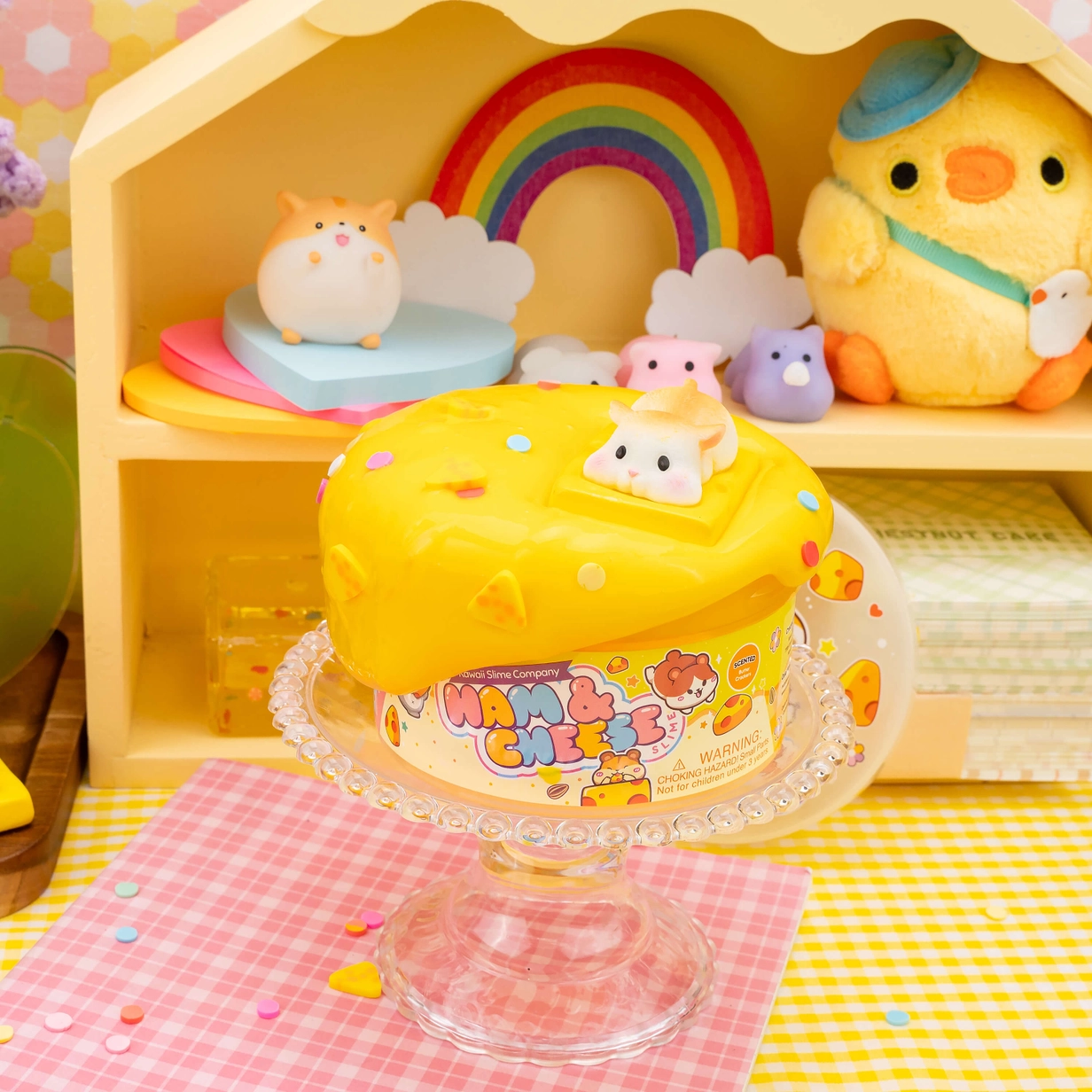 Ham & Cheese Glossy Slime