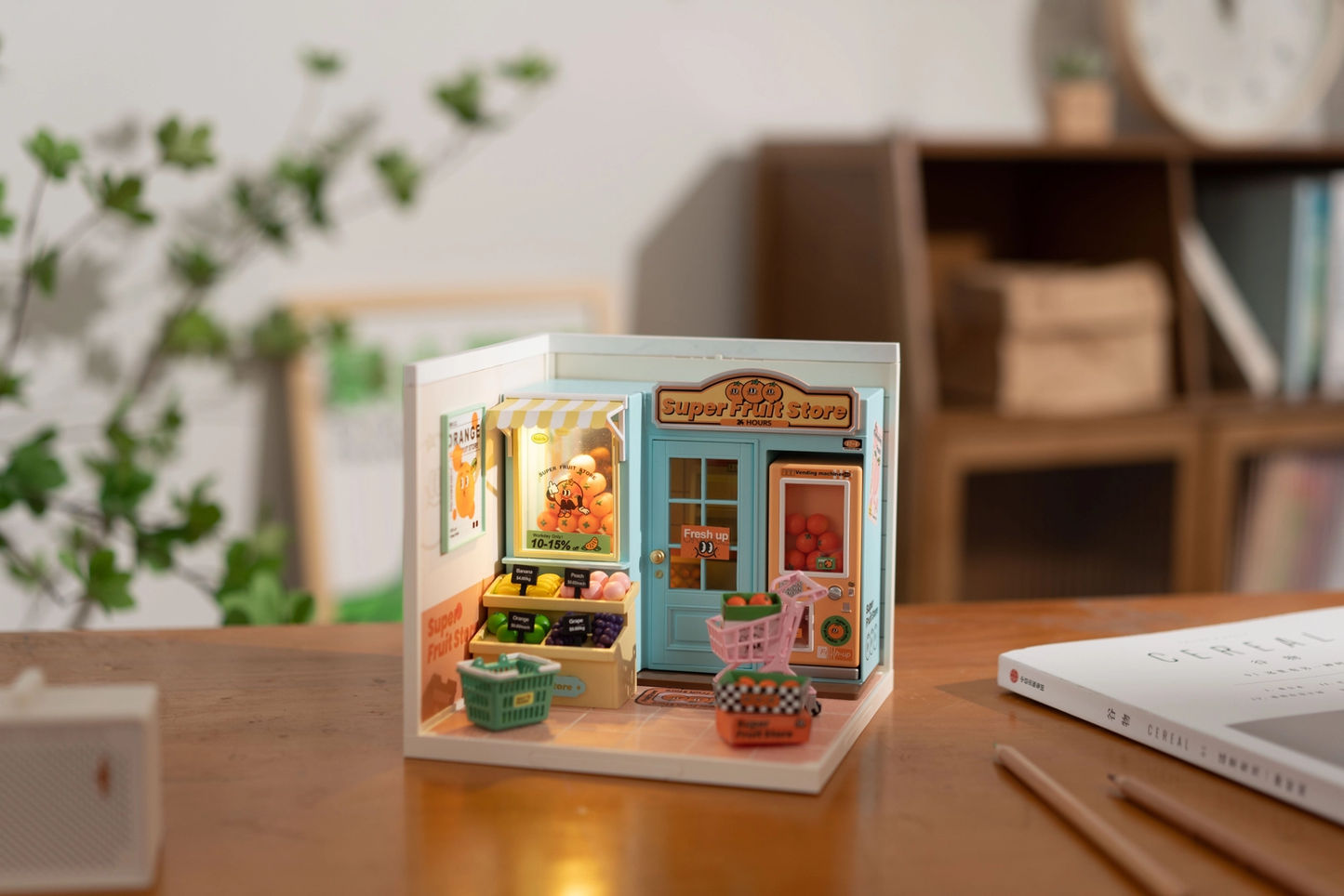 Miniature House Kit: Daily VC Fruit Store