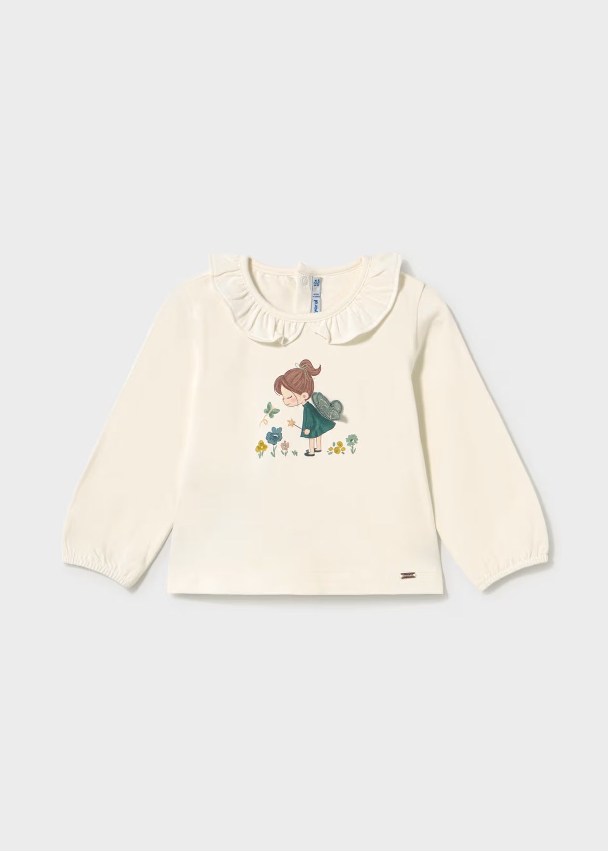 Baby Ruffle Collar Fairy Top