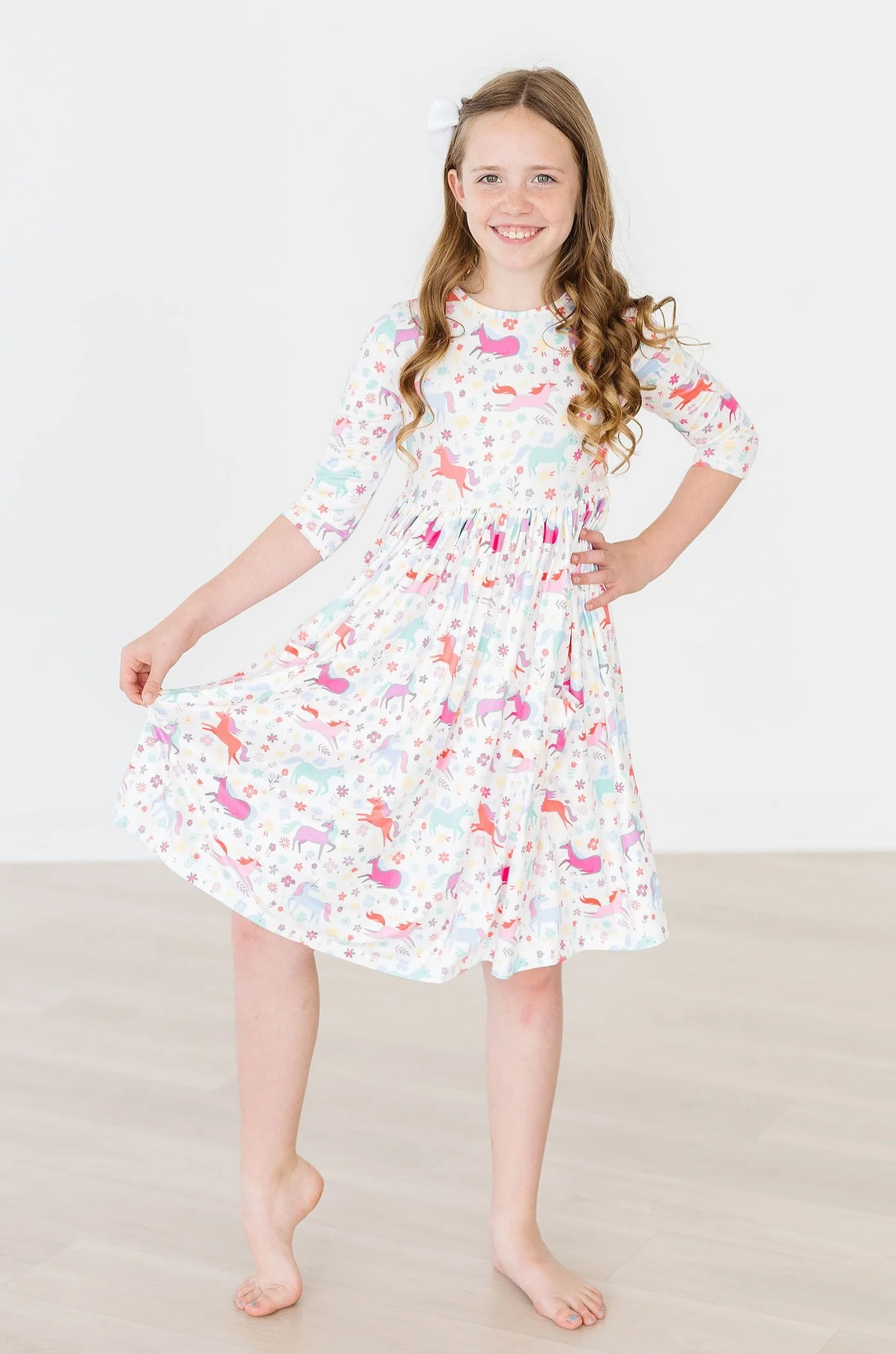 Girls Unicorn Wish Twirl Dress