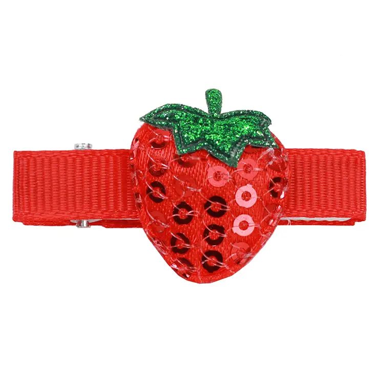 Mini Strawberry Hair Clip