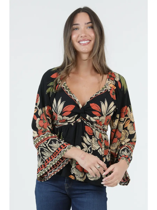 Twist Front Top