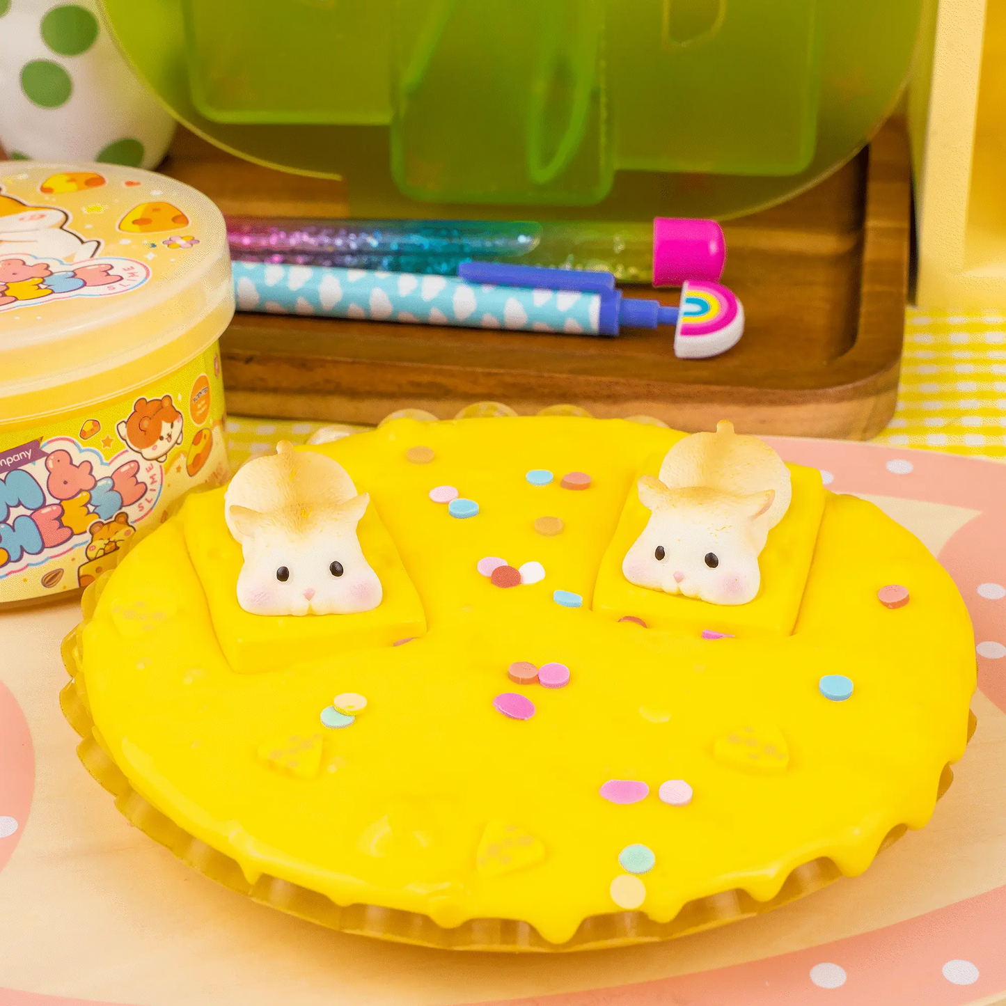 Ham & Cheese Glossy Slime