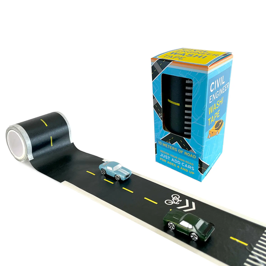 Civil Engineer Road Washi Tape