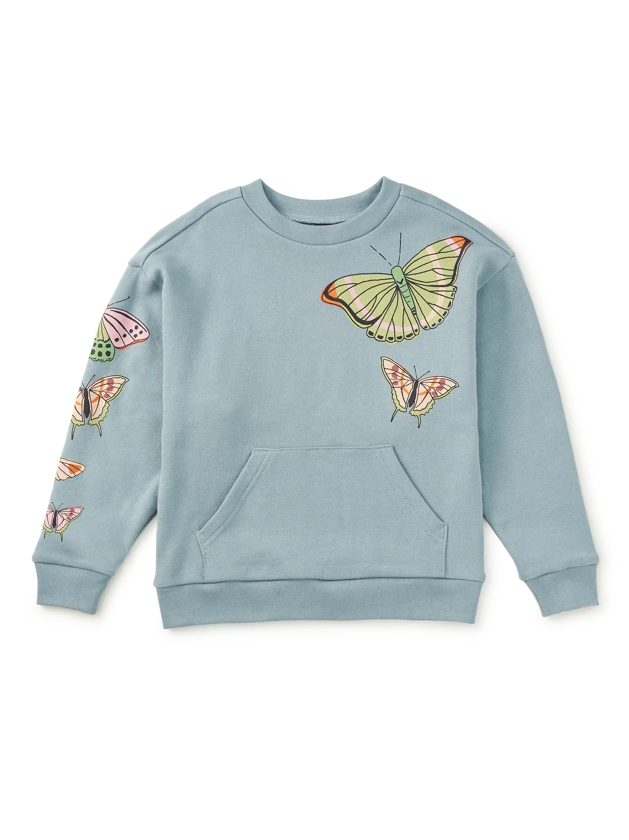 Girls Butterfly Kanga Popover Sweatshirt