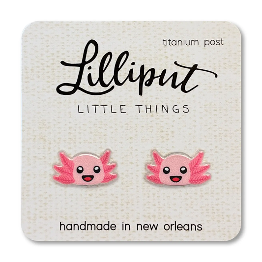 Axolotl Stud Earrings