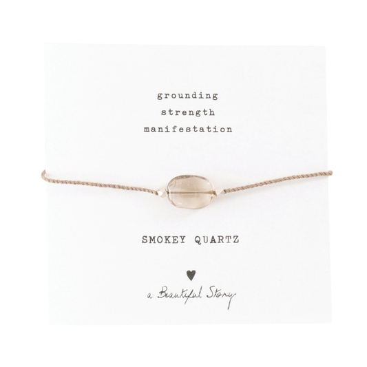 Smokey Quartz Gemstone Bracelet