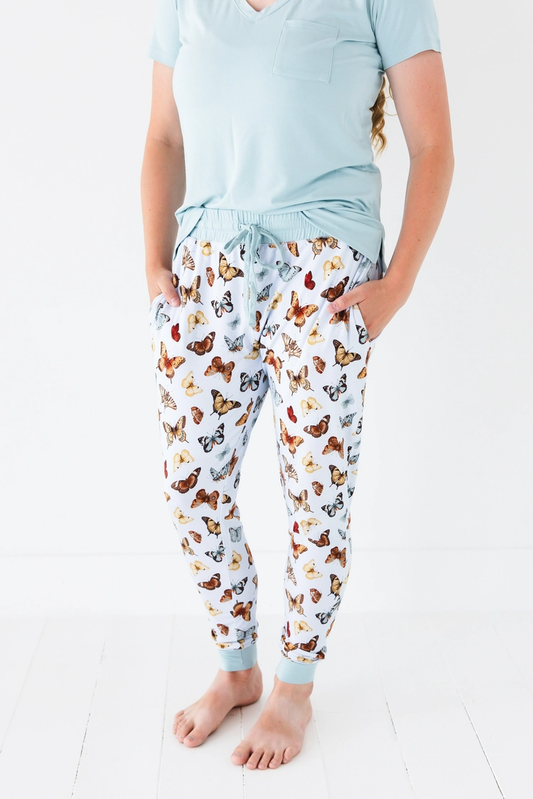 Butterfly Kisses Women's Bamboo Pajama Bottoms